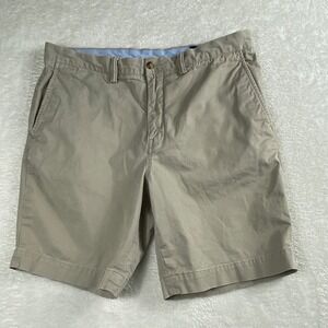 Polo Ralph Lauren Chino Shorts Stretch‎ Classic Fit Khaki Beige Size 34